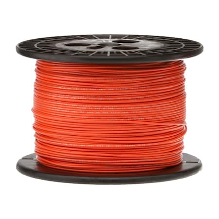 14 AWG Gauge TXL Automotive Stranded Hook Up Wire, 1000FT Length, Orange, 0.103 Diameter, 60 Volts